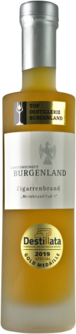 0,35 l Flasche Zigarrenbrand Weinbrand Fass 3